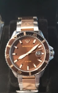 Armani Emporio Uhr AR11340 mit Echtheitszertifikat, Anleitung & Garantiebuch - Bild 1 von 2