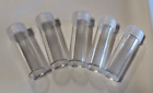 50 KOIN Dime Coin Tubes BRAND NEW Mercury Roosevelt Barber Silver 10c storage