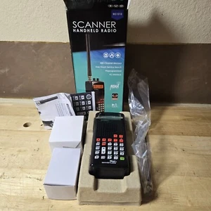Whistler WS1010 Analog Handheld Radio Scanner - Black New Open Box - Zdjęcie 1 z 2