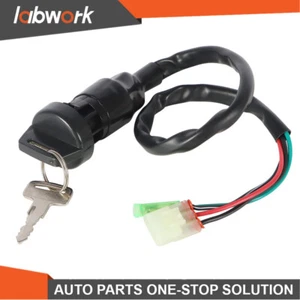 Labwork ATV Ignition Key Switch For Honda 250 Recon 250 TRX250TE TRX250TM - Picture 1 of 8