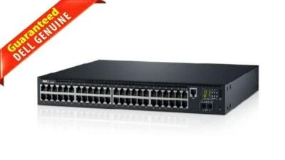 OEM Dell Networking C1048P 48 Port x 1GbE PoE+ RJ45 Ports + 2 x SFP+Switch J9K8D - Image 1 of 4