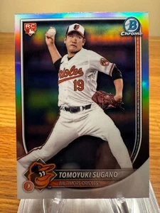 2025 Bowman - Rookie Red RC Variation Tomoyuki Sugano #41 (RC) RY - Picture 1 of 2