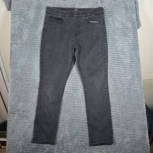 Levis Pull On Jeans Womens 14 Black Totally Shaping Skinny Stretch Normcore - Picture 1 of 8