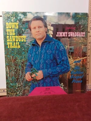 1972 Jimmy Swaggart Down The Sawdust Trail Gospel Christian LP Record - Sealed - Image 1 of 4