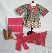 New ListingAmerican Girl Doll Julie's Calico Dress Outfit Complete With Box
