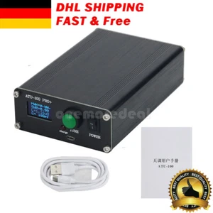 Automatyczny tuner antenowy 100W 1,8-50MHz z 0,96 cala OLED ATU100 zmontowany #DE - Zdjęcie 1 z 7