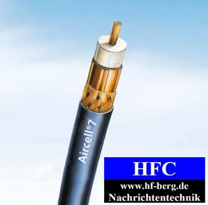 Aircell 7 A câble coaxial jusqu'à 6 GHz / 50 Ohm - Au mètre - Picture 1 of 8