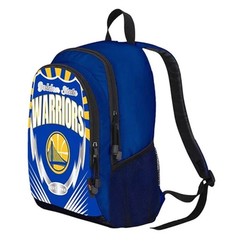 Golden State Warriors Kids Lightning Backpack - NBA Cover