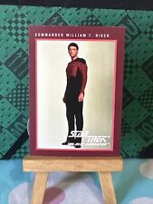 William T. Riker 1991 Impel Star Trek 25th Anniversary #126