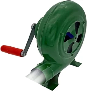 Hand Crank Blacksmith Forge Blower, Iron Gear Popcorn Fan Manual Fan, Barbecue B - Picture 1 of 12