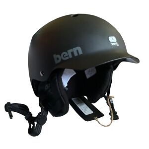 NWT Bern Watts 2.0 Cycling Helmet EPS - Size S (54cm-55.5cm) Matte Black NEW