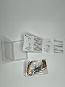 10 Lamp Post Street Lights N Scale LEDs /Resistors - Picture 1 of 6