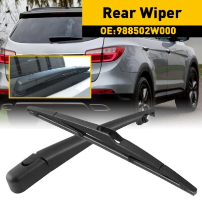 Brazo y hoja limpiaparabrisas trasero negro para Hyundai Santa Fe 2013-18 nuevo calidad 988502W000 Foto 1 de 4
