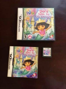 Dora the Explorer: Dora Saves the Mermaids (Nintendo DS, 2007) - COMPLETE - Picture 1 of 1