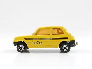 Matchbox K-35 Nº 21 1972 Le Car Renault 5TL amarillo #A3285 - Imagen 1 de 7