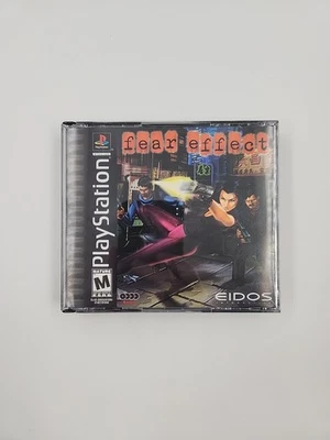 Fear Effect PS1 PlayStation 1 Complete CIB - Image 1 of 4