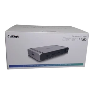 NEW CalDigit Thunderbolt 4 Element Hub USB4 Ports, USB 3.2 10Gb/s. Gen2  - Picture 1 of 3