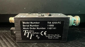 Terahertz TIA-525I-FC InGaAs, convertitore da ottico a elettrico da DC a 125 MHz - Foto 1 di 5