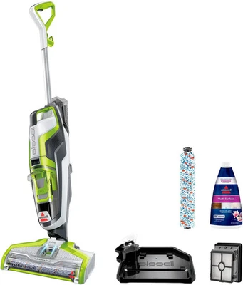 BRAND NEW BISSELL - CrossWave Multi-Surface Wet Dry Upright Vacuum Molded White - Image 1 of 4