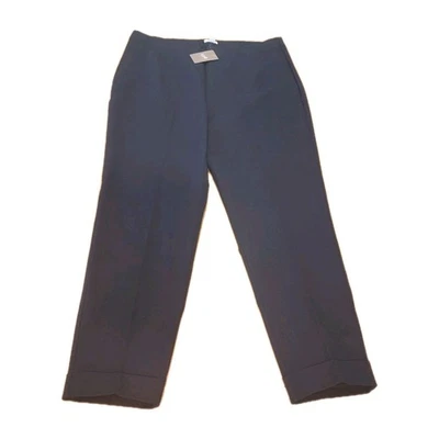 J Jill Pants Womens 18T Navy Premium Bi-Stretch Straight Leg Career Office NWT - Image 1 of 4