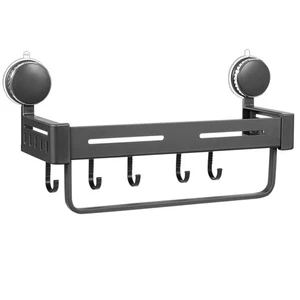 Estante de especias con ventosa para montaje en pared, organizador de especias - estante colgante para - Imagen 1 de 12