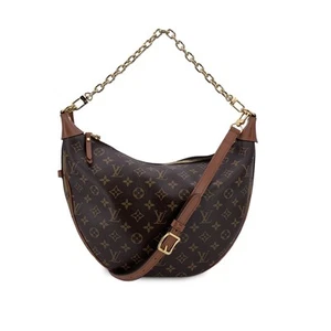 Authentic Louis Vuitton Monogram Reverse Hobo Shoulder Bag with Pouch - Picture 1 of 8