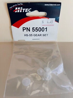 Hitec HS-55 Gear Set PN 55001 - Image 1 of 2
