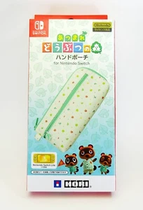 DOUBUTSU NO MORI Nintendo For Switch & Swich Lite HAND POUCH HORI JAPAN - Picture 1 of 5