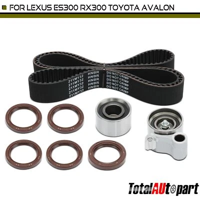 8x Timing Belt Kit for Toyota Camry 1994-2001 Sienna Solara Avalon Lexus ES300 - Изображение 1 из 4