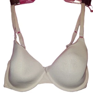 Ambrielle Beige Lightly Padded Bra 34D Cotton Blend - Picture 1 of 3
