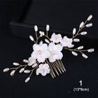 Crystal Crown Wedding Bridal Clips Flower Hair Pin Hair Combs Leaves Tiara
