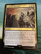 MTG Sauron's Ransom LTR 0225 R Normal Rare Magic Card
