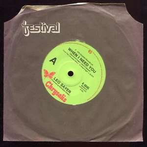 Leo Sayer, When I Need You, 7” (45rpm) Single - Picture 1 of 1