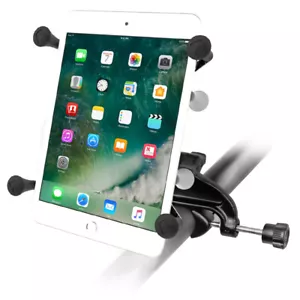 RAM Yoke Clamp Mount with X-Grip Holder for 7" - 8" Tablet Fits iPad Mini + More - Picture 1 of 2