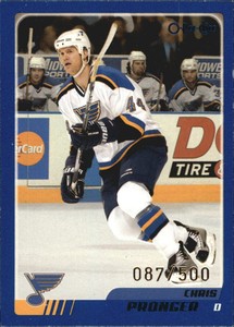 2003-04 (BLUES) O-Pee-Chee Blue #244 Chris Pronger /500