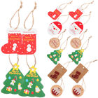  60 Pcs Christmas Hang Tag Xmas Gift Hanging Labels Present Tags