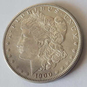 1900-P MORGAN Silver $1 Dollar Coin ~Original Brilliant Choice Uncirculated BUnc - Picture 1 of 6