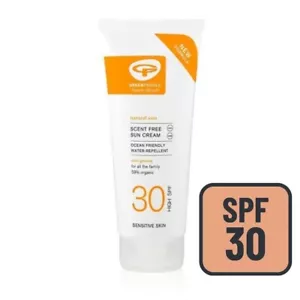 Green People SPF 30 Sun Cream Scent Free 200ml - Picture 1 of 1