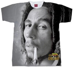 CAMISETA BOB MARLEY. CAMISETA KAYA GANGA. REGGAE, RASTA, TOSH, WAILERS, MÚSICA, RAP - Imagen 1 de 2