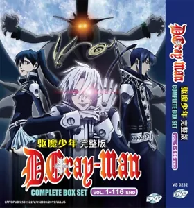 *ANIME* DVD D.GRAY MAN COMPLETE TV SERIES VOL.1-116 END ENGLISH DUBBED REG ALL - Picture 1 of 3