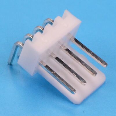 10 X 4-Way Right Angle PCB Header 2.54mm Connector • 2.39£