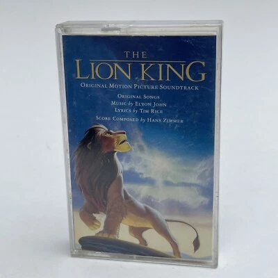 Canada Import: The Lion King Soundtrack (Audio Cassette Tape, 1994) White Cart - Image 1 of 4