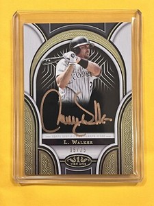 LARRY WALKER 2023 Topps Tier One Bronze Ink Prime Performers AUTO Card # 05/25