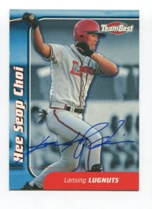 1999 Team Best Hee Seop Choi Signed Card Baseball Autographed AUTO #12 - Picture 1 of 2
