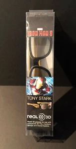 2013 MARVEL IRON MAN 3 COLLECTIBLE 3D GLASSES IN SPECIAL PACKS SET OF 4 - Picture 1 of 12