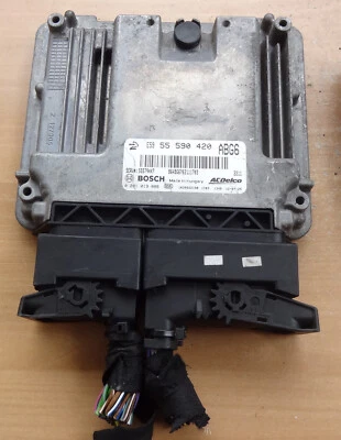 Motorsteuergerät  Opel INSIGNIA Berlina E 59  55590420 ABG6 0281019088 1039S2190 - Bild 1 von 4