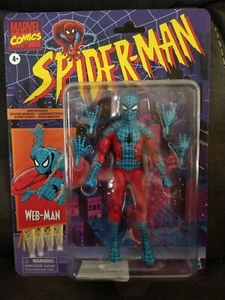 Figura de acción Hasbro: Marvel Legends Spider-Man retro 6" Web-Man - Imagen 1 de 4