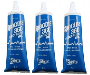Spectra 360 Elettrodo Gel Conduttivo ECG Gel 8,5 oz - Confezione da 3 - Spedizione Gratuita - Foto 1 di 1