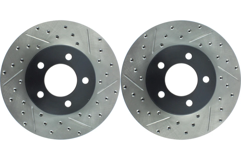 Front PAIR Stoptech Disc Brake Rotor for 1994-2000 Ford Taurus (44112) - Image 1 of 4