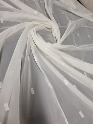 Gardinenstoff RG-145 REST 155cm x 244cm Stores Gardinen Polyester Komplettstück - Bild 1 von 4